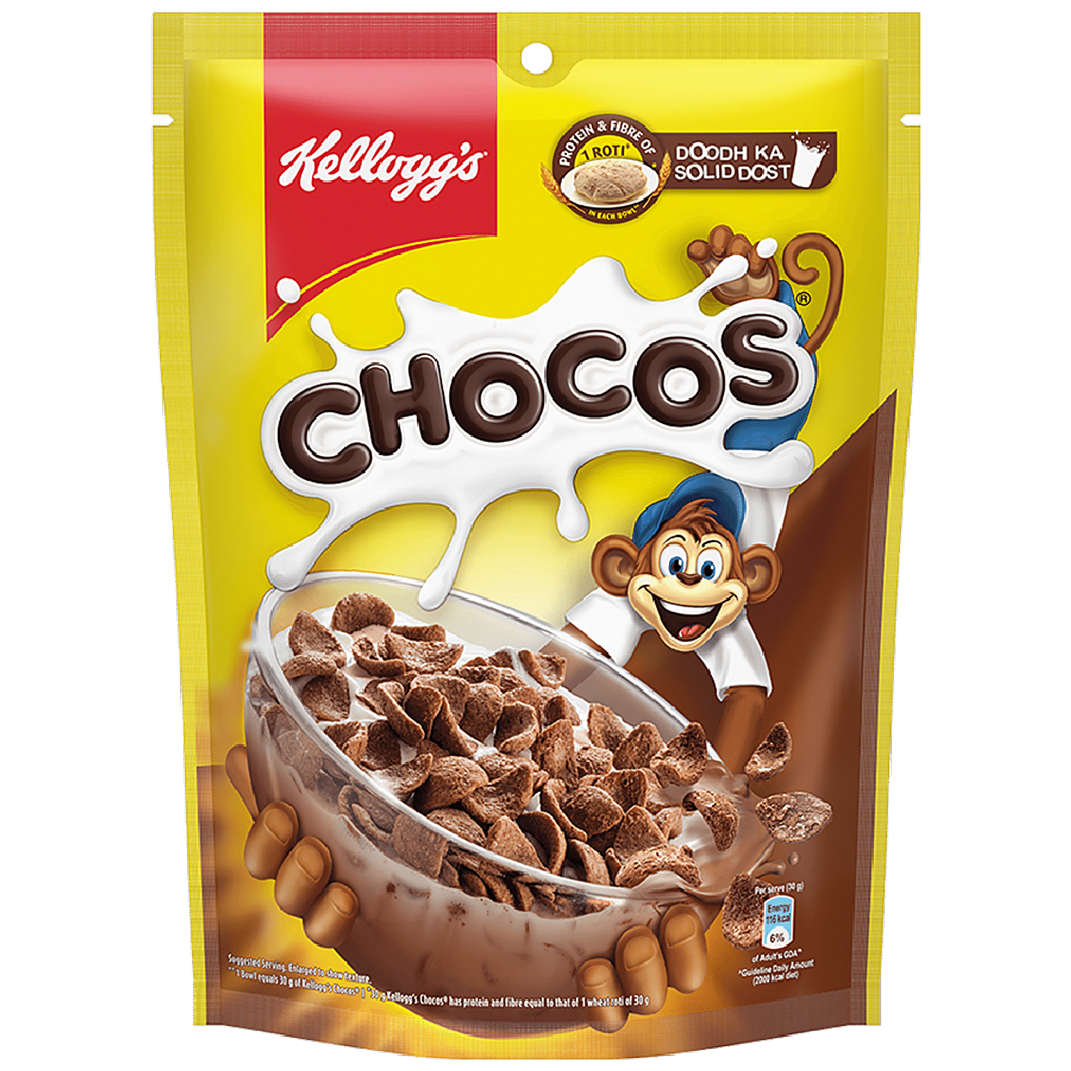 Kellogg's Chocos Corn Flakes Breakfast Cereal - 1.2 kg