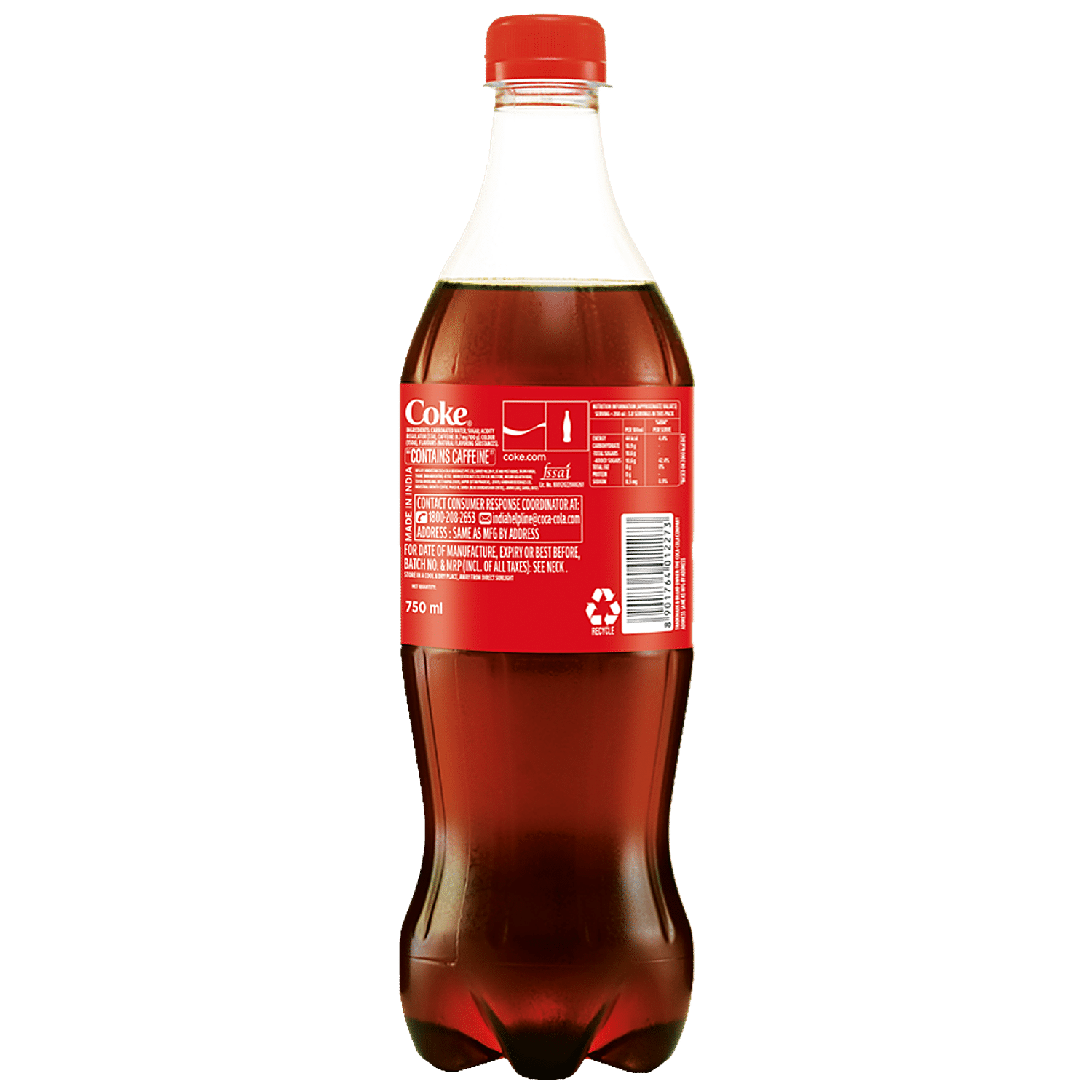 Buy Coca Cola Soft Drink 750 Ml Bottle Online At Best Price of Rs 34 -  bigbasket