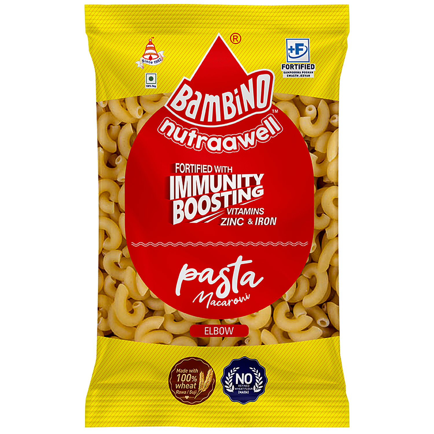 Buy Bambino Macaroni Elbows 400 Gm Pouch Online at the Best Price of Rs 55  - bigbasket