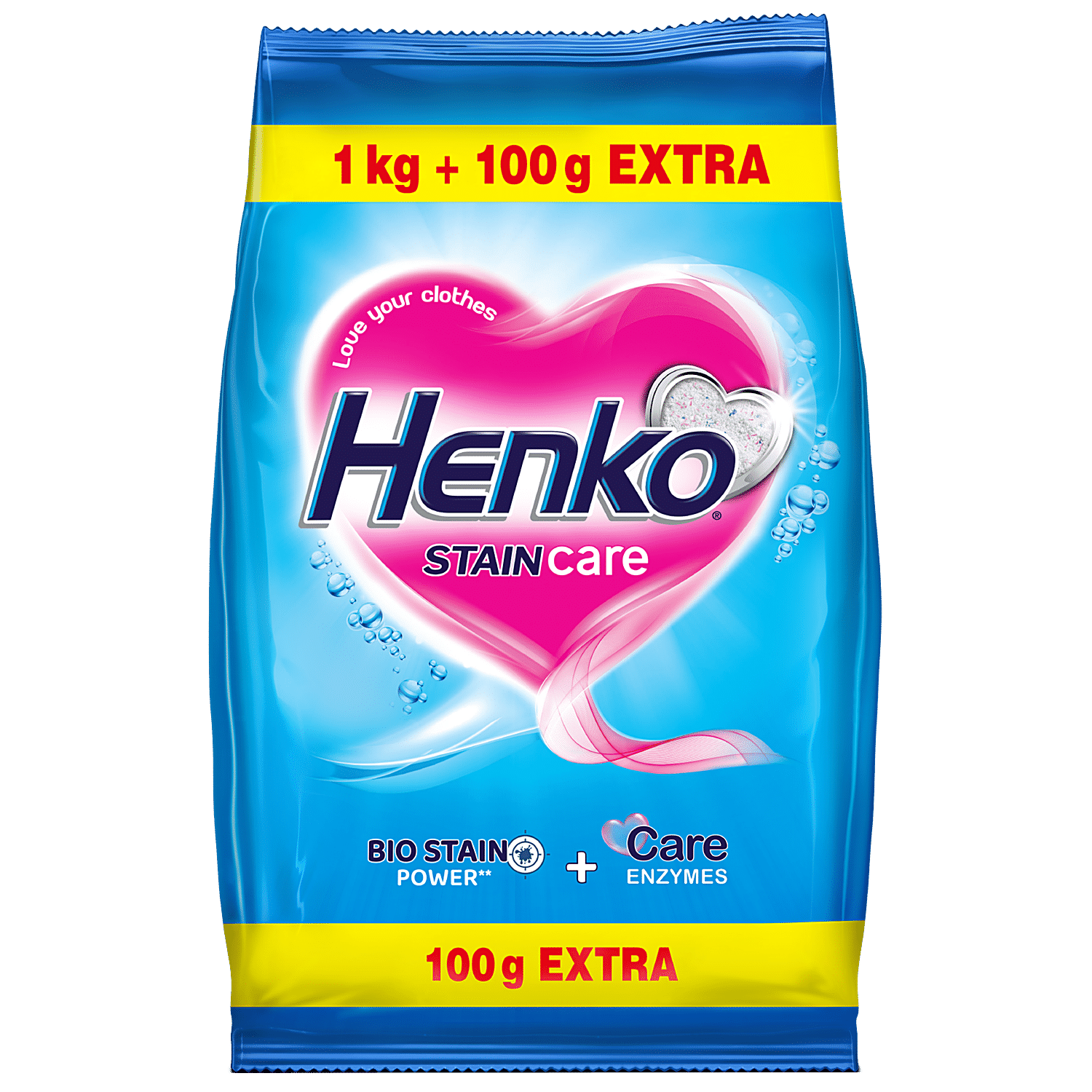 Buy Henko Detergent Powder - Stain Champion 1 kg Online at Best Price. of  Rs 115 - bigbasket