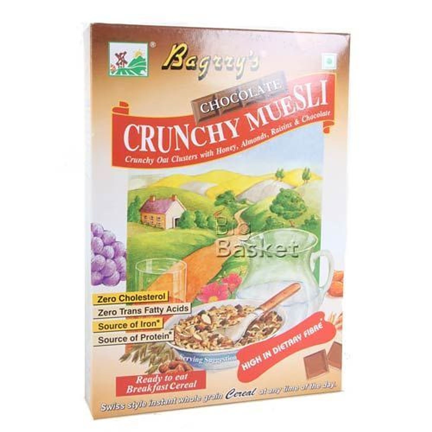 Yoga Bar Muesli - Dark Chocolate & Cranberry, Healthy, Rich In