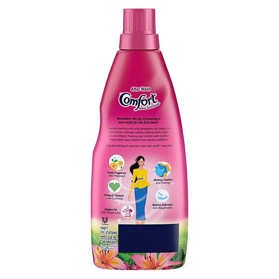 Buy Comfort After Wash Lily Fresh Fabric Conditioner 800 Ml Bottle Online  At Best Price of Rs 220 - bigbasket