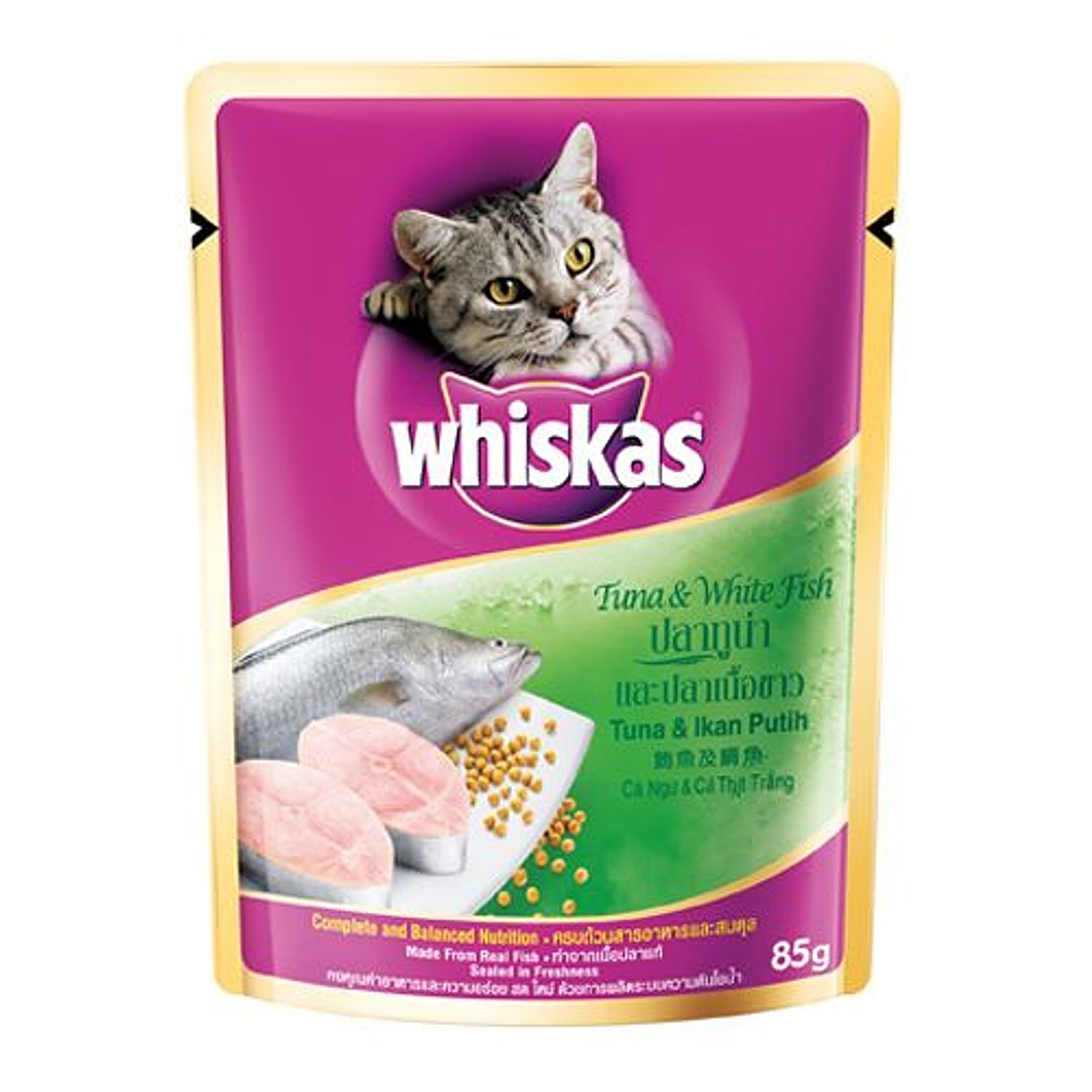 Whiskas tuna 2024 and whitefish