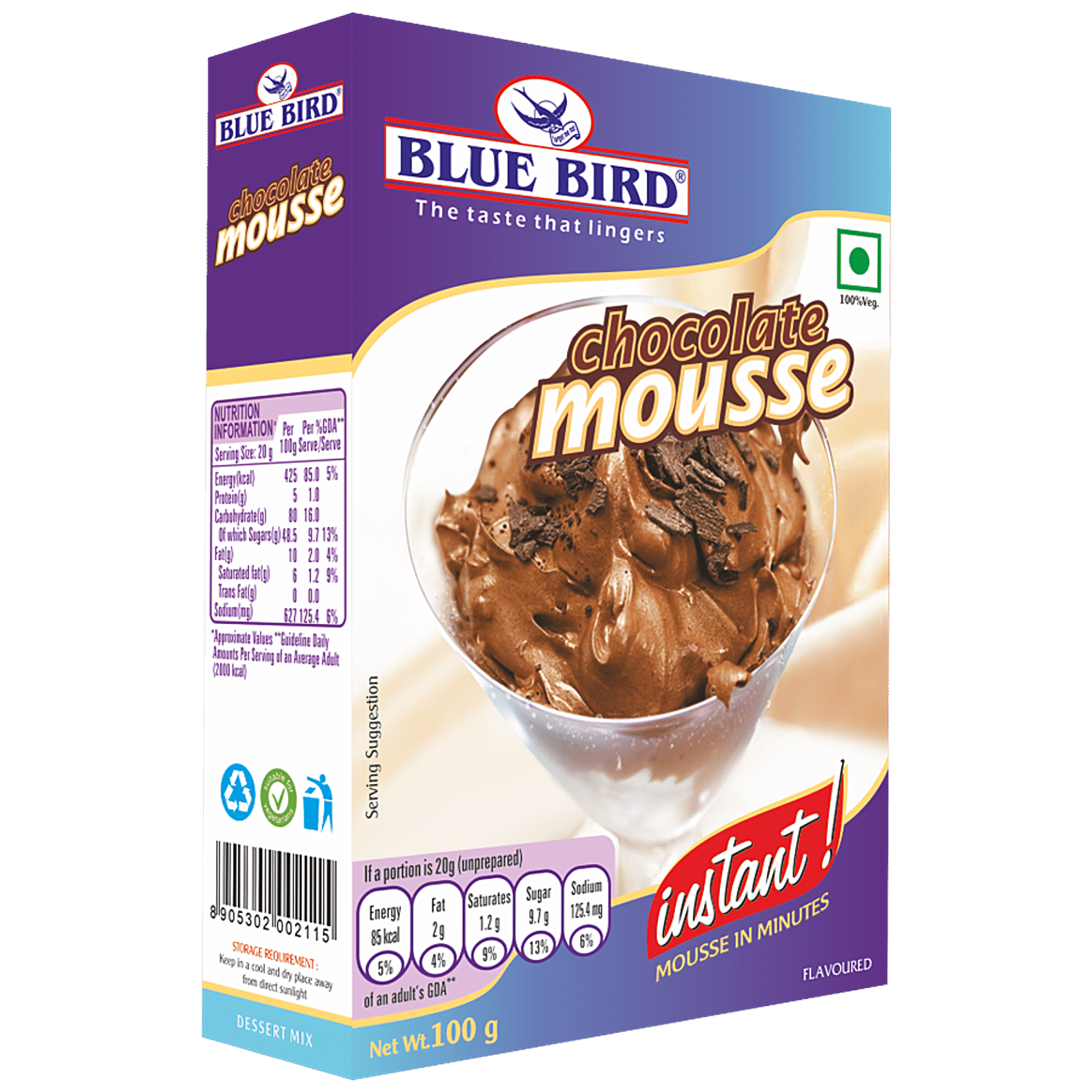 Instant 2024 chocolate mousse