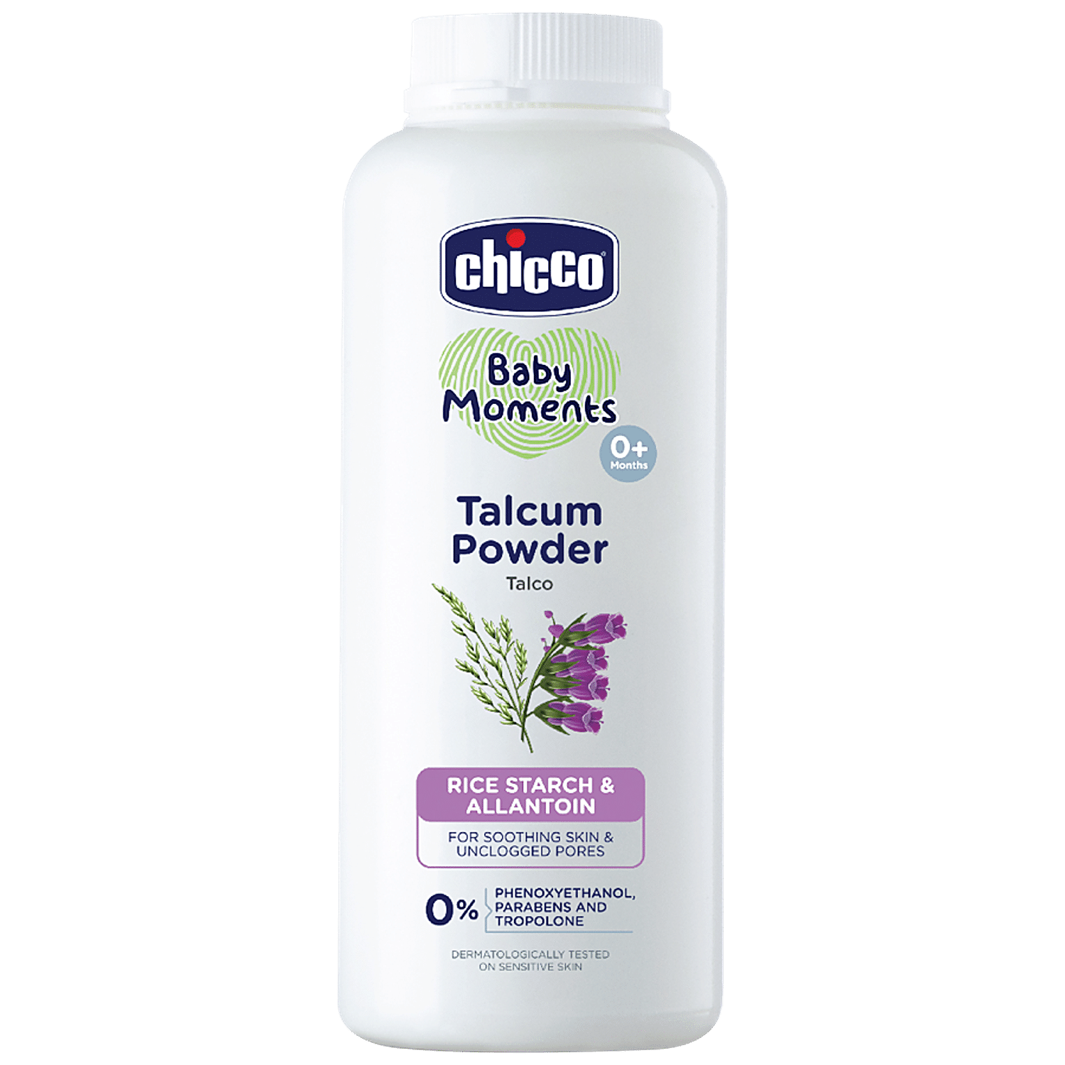 CHICCO Talc Poudre Baby Moments,150gr - P Comme Para