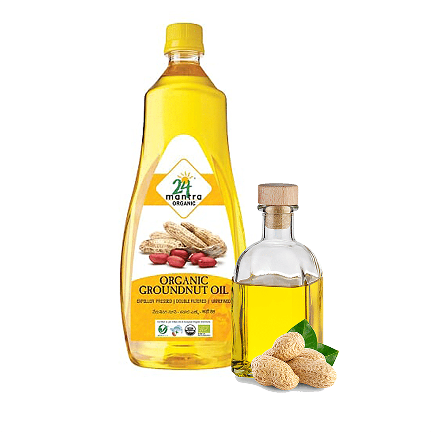 Buy Turn Organic Organic Cold Pressed Ground Nut Oil 500 Ml Bottle Online  At Best Price of Rs 225 - bigbasket