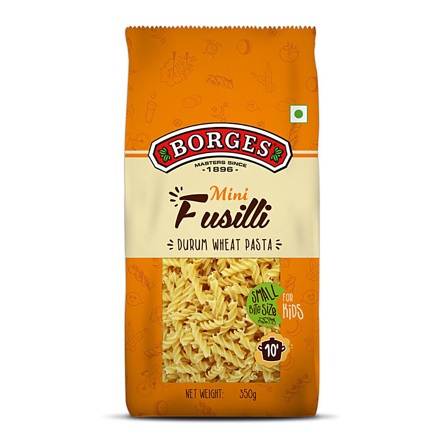 Borges Mini Durum Wheat Fusilli Pasta
