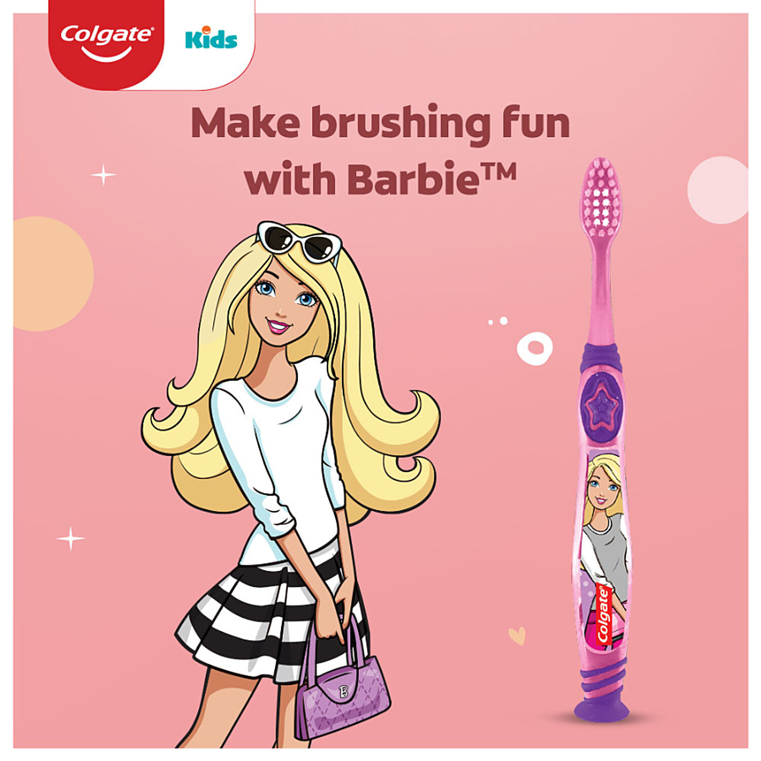 Barbie toothbrush online set