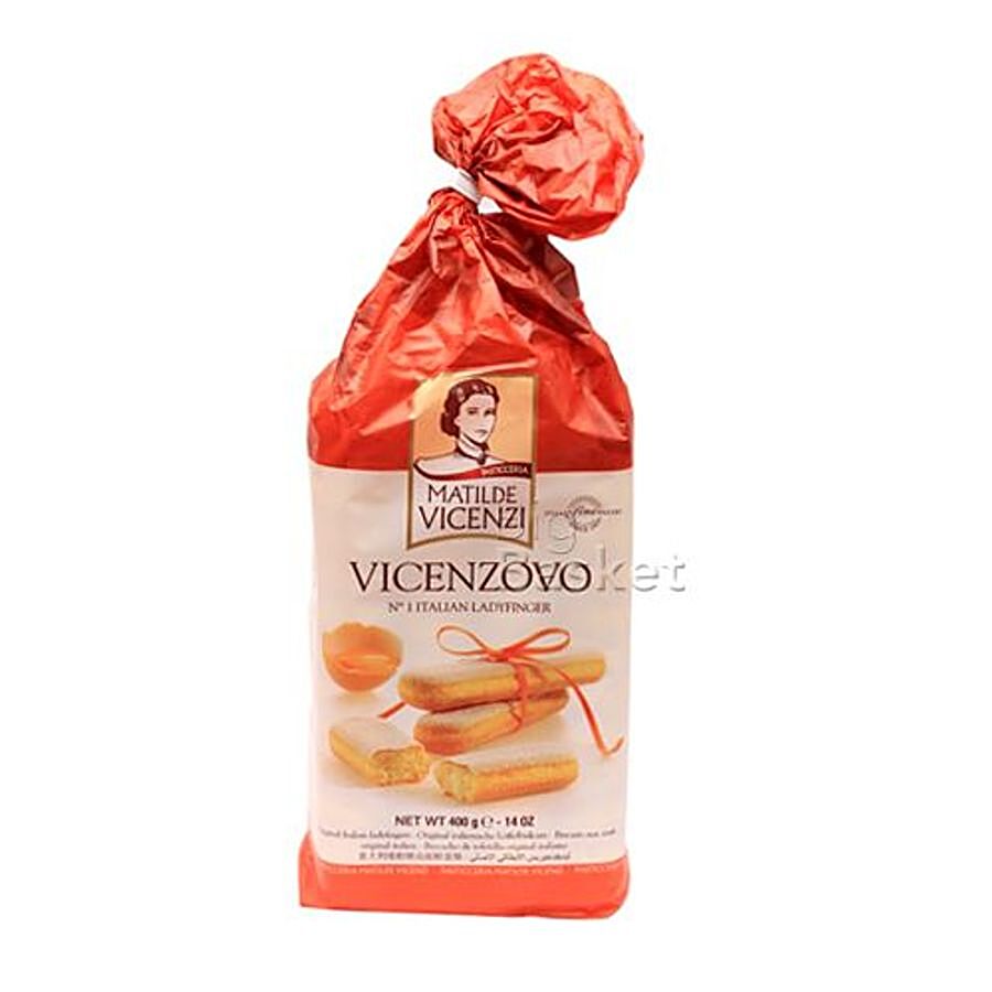 Matilde Vicenzi No.1-Italian Ladyfinger Biscuits, 400 g