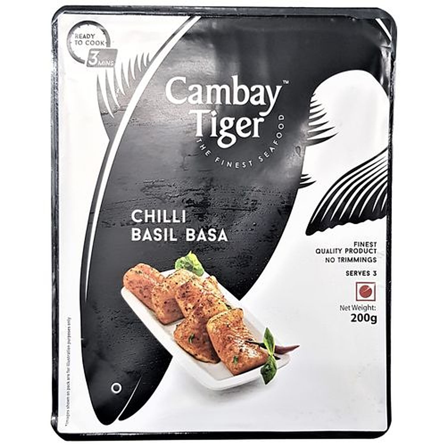 Buy Cambay Tiger Premiun Chilli Basil Basa Fish Online at Best