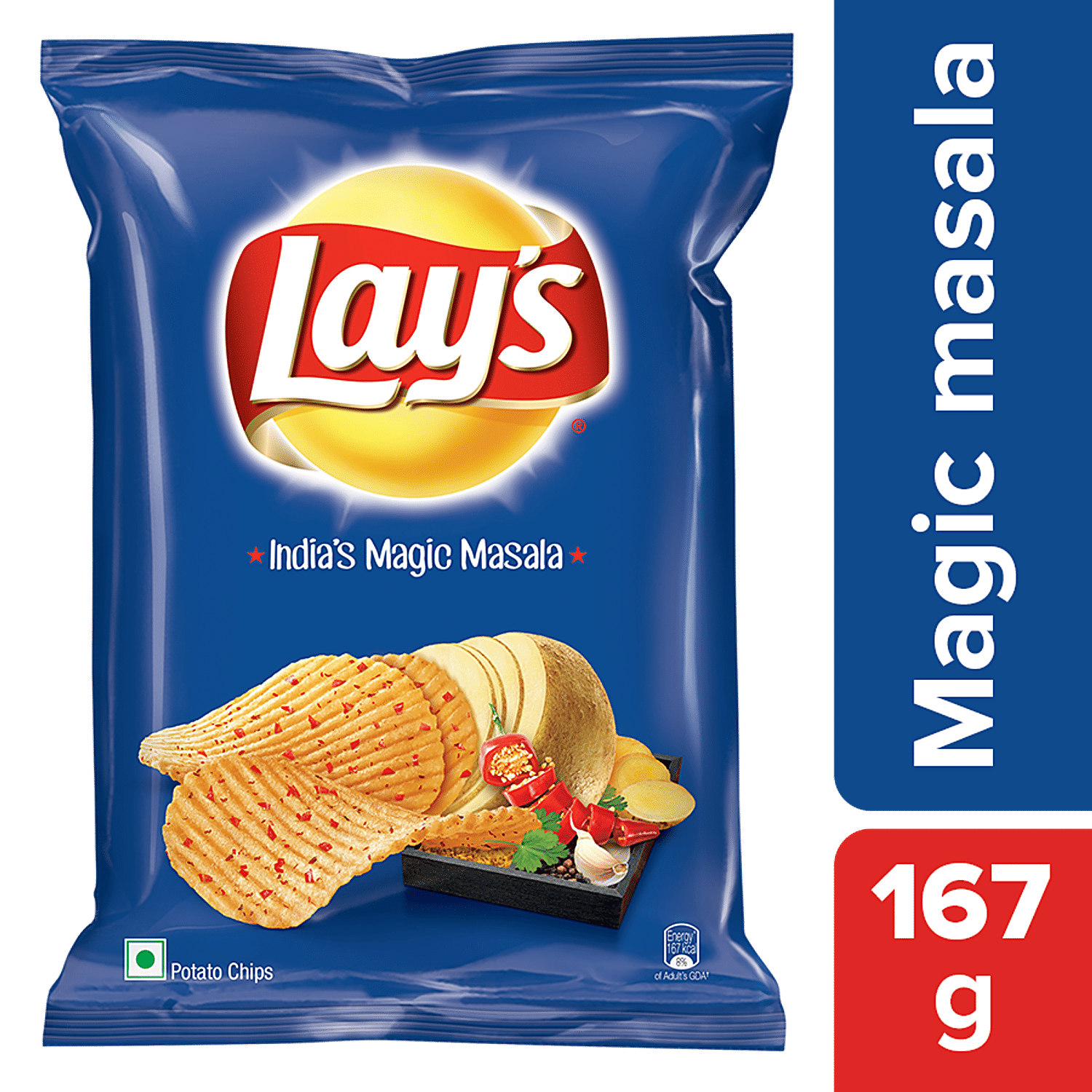 Lay's India's Magic Masala Potato Chips 40 G | ubicaciondepersonas.cdmx ...