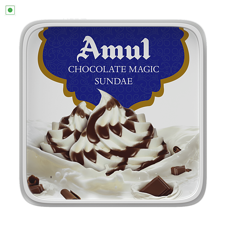 Amul Ice Cream - Chocolate Magic Sundae, 1 L