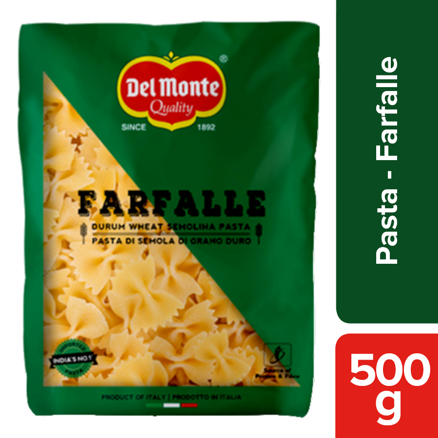 Buy Del Monte Pasta Farfalle 500 Gm Online At Best Price of Rs  -  bigbasket