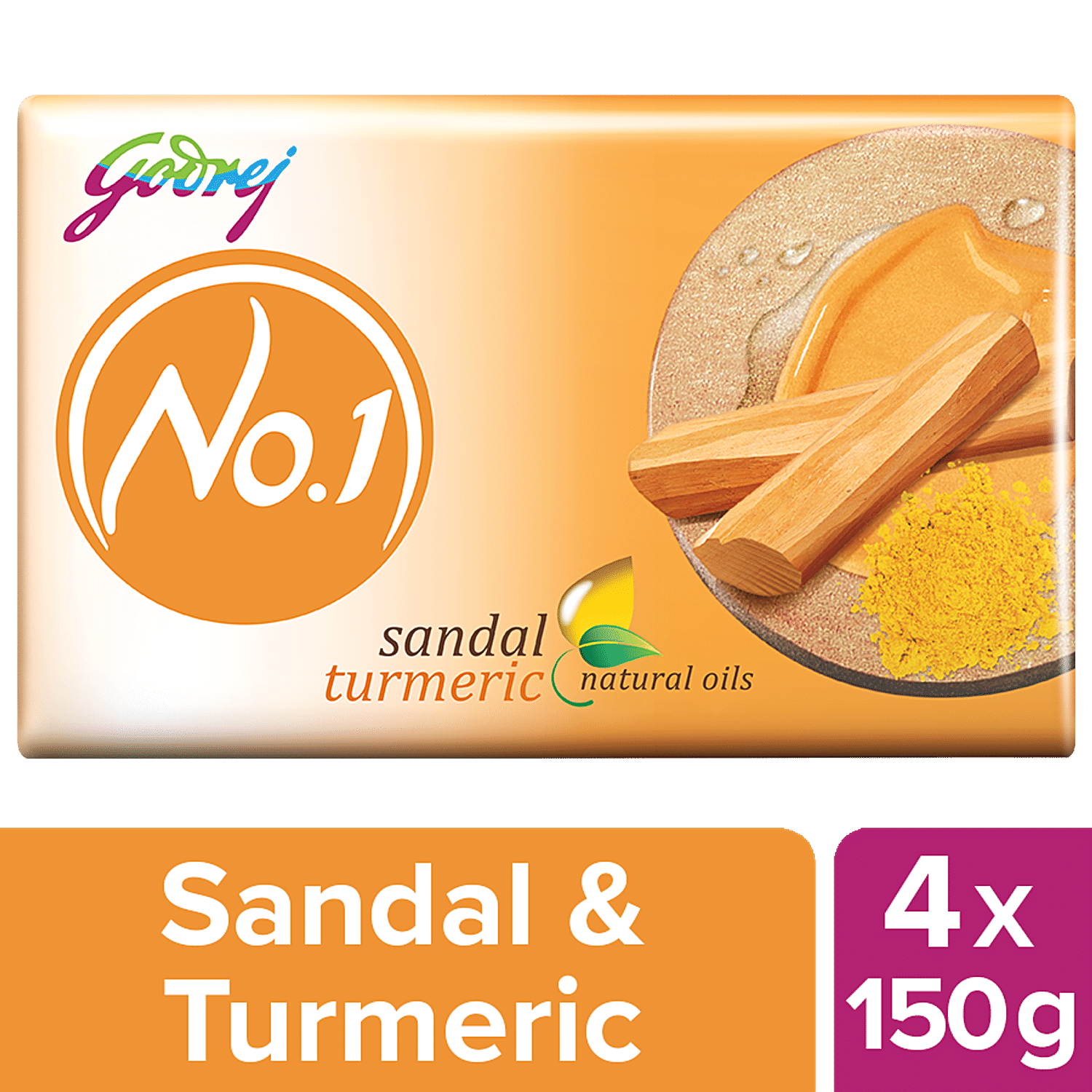 Buy Godrej No 1 Bathing Soap Sandal Turmeric 150 Gm Online At Best Price Of Rs 181 44 Bigbasket