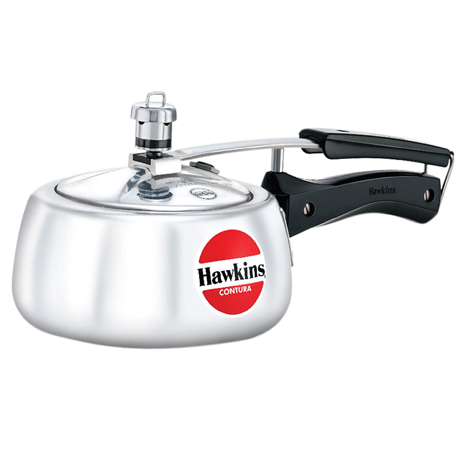 Hawkins HC15 Pressure Cooker, 1.5L, Silver