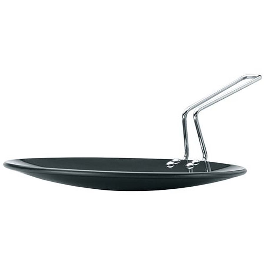 Buy Hawkins Futura Hard Anodised Aluminium Flat Tawa - Induction Base, 26  cm, 4.88 mm, Stainless Steel Handle, IAFT26 Online at Best Price of Rs 1300  - bigbasket