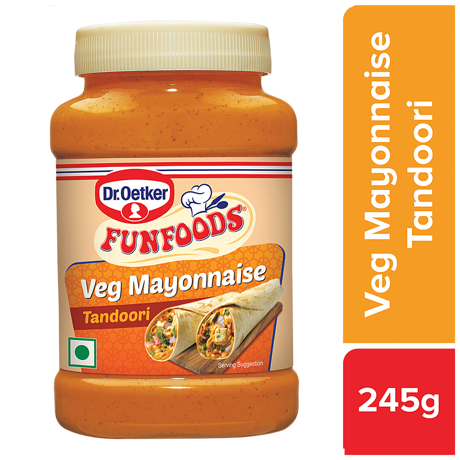 Buy Funfoods Tandoori Mayonnaise Eggless 245 Gm Pet Online At Best Price Bigbasket