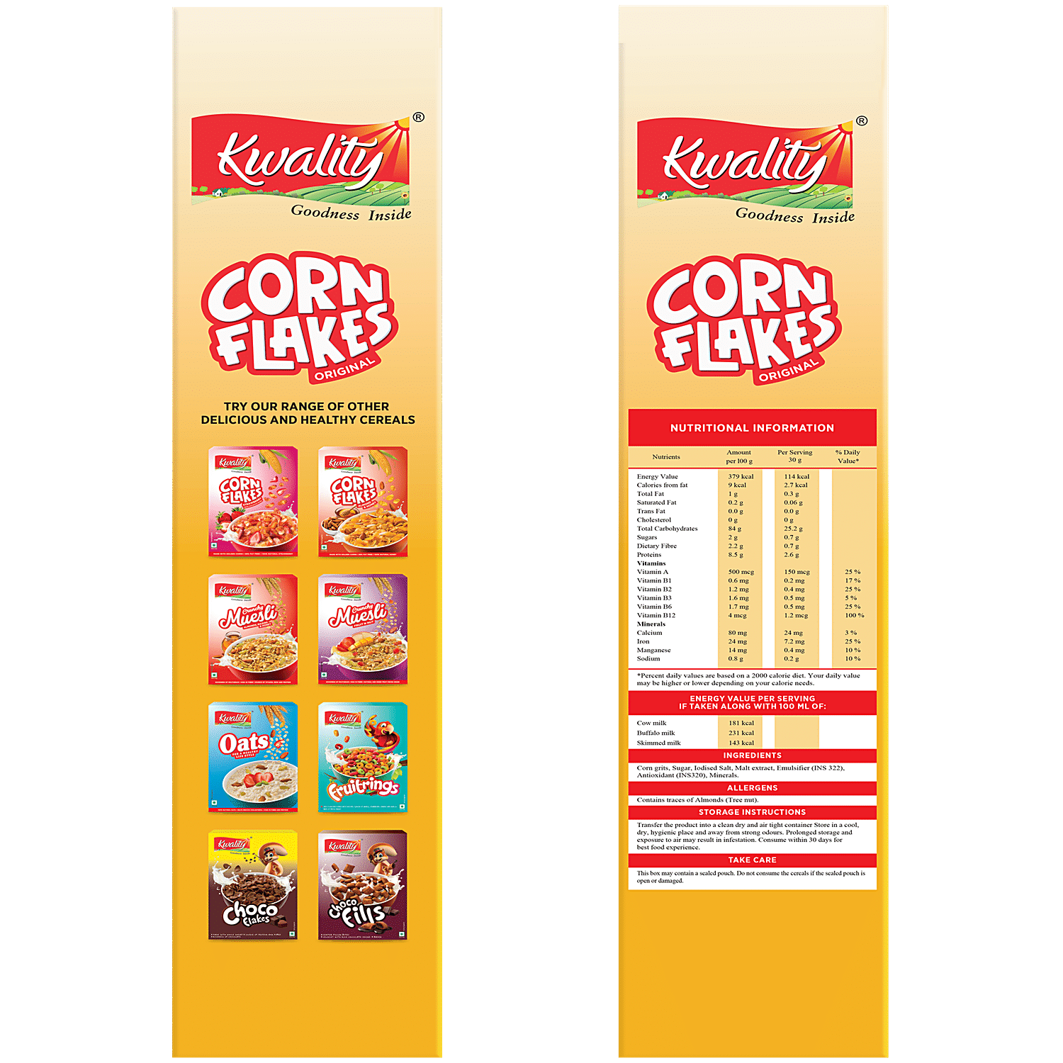 Organic Corn Flakes 375 g