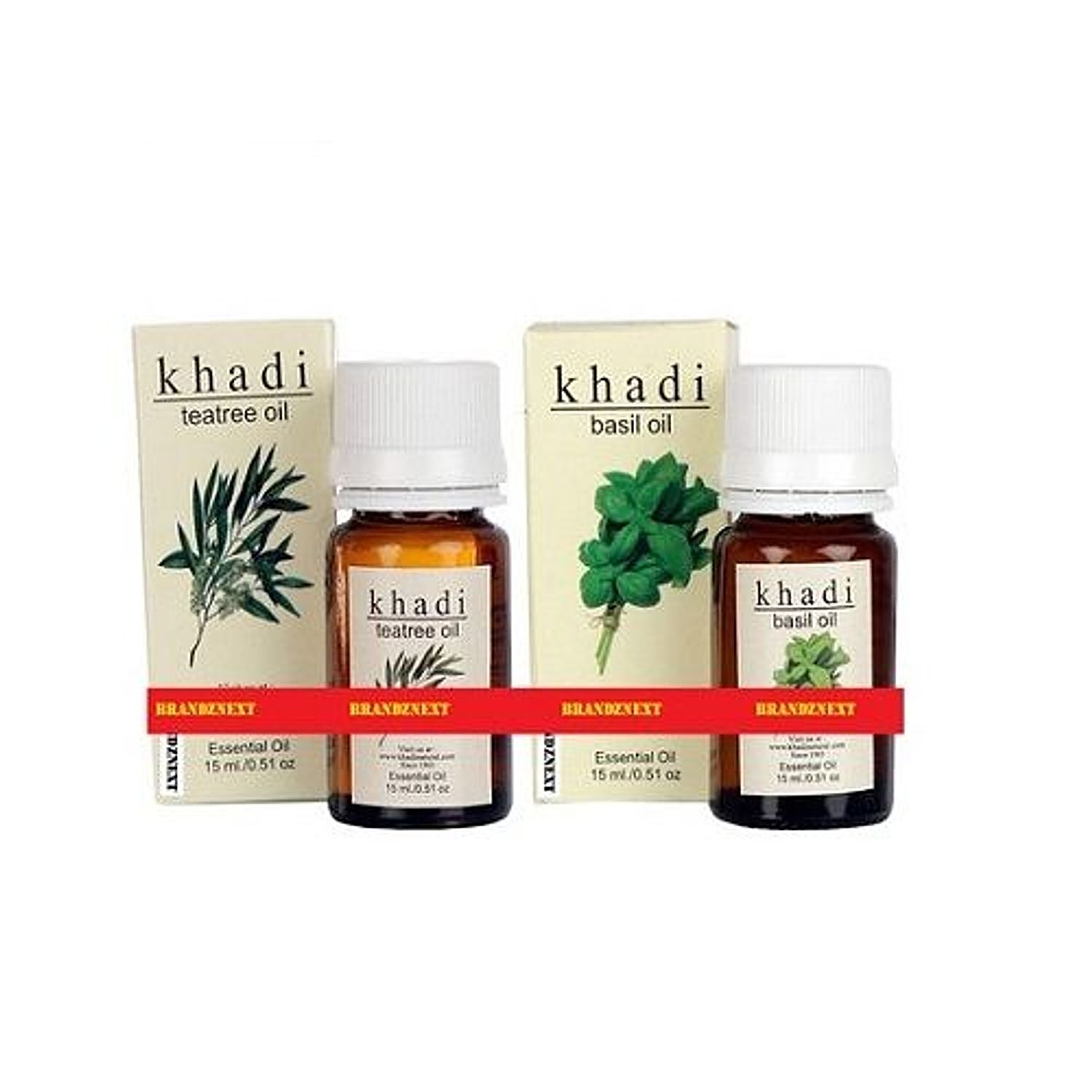 Khadi Essential Oil Tea Tree Basil 1 pc