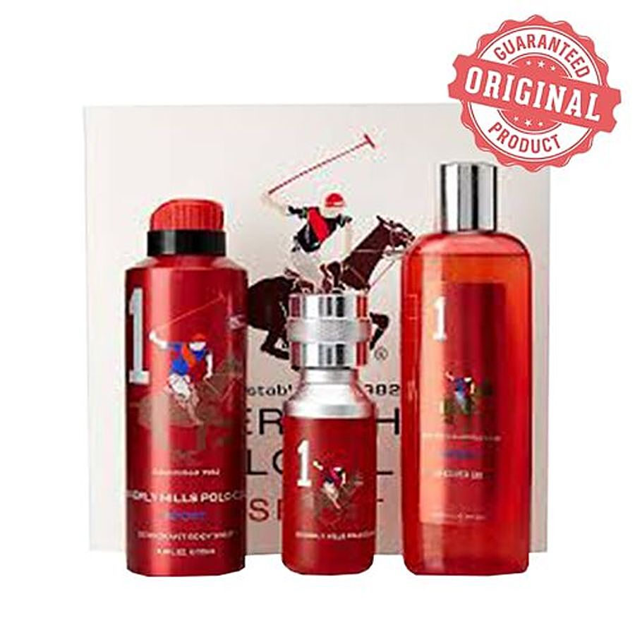 Buy Beverly Hills Polo Club Perfume - Club Gift Set Edt (For Men) 1 pc  Carton Online at Best Price. of Rs 1199 - bigbasket