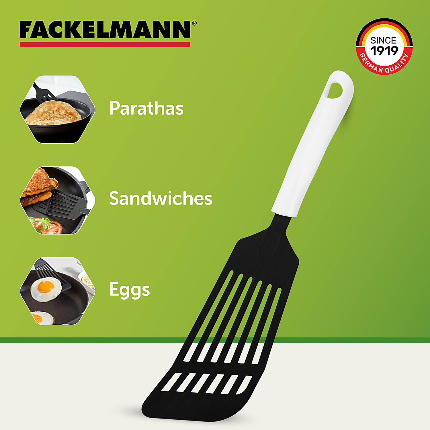 Fackelmann Slotted Nylon Turner 30 Cm