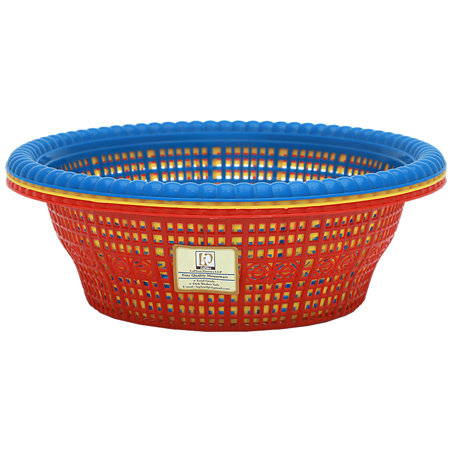 Buy Laplast Multicolour Fruit Basket 3 Pcs Online At Best Price of