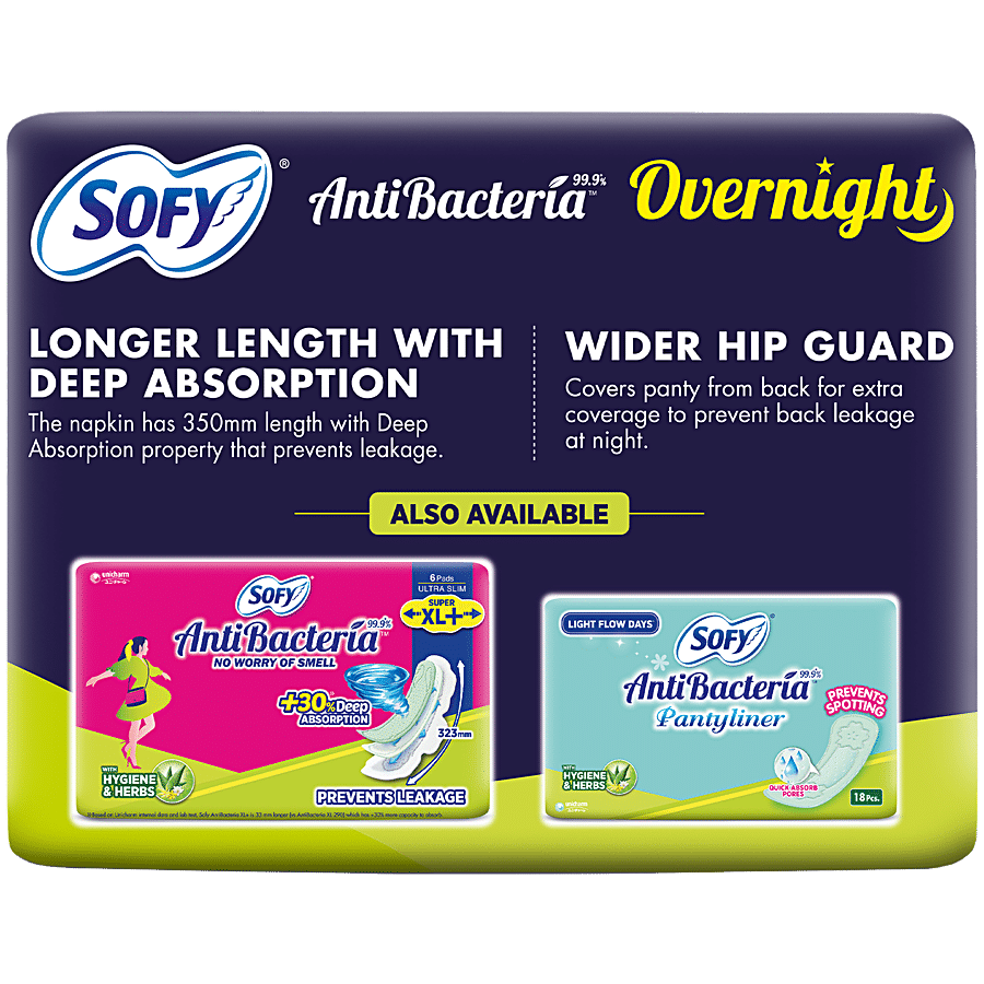 Buy Sofy Sanitary Pads Body Fit Overnight Xxl 20 Pcs Pouch Online