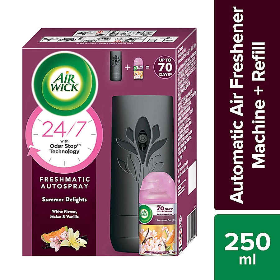 Airwick Freshmatic Automatic Air Freshener Complete Kit Of 250 ML - Pack Of  1