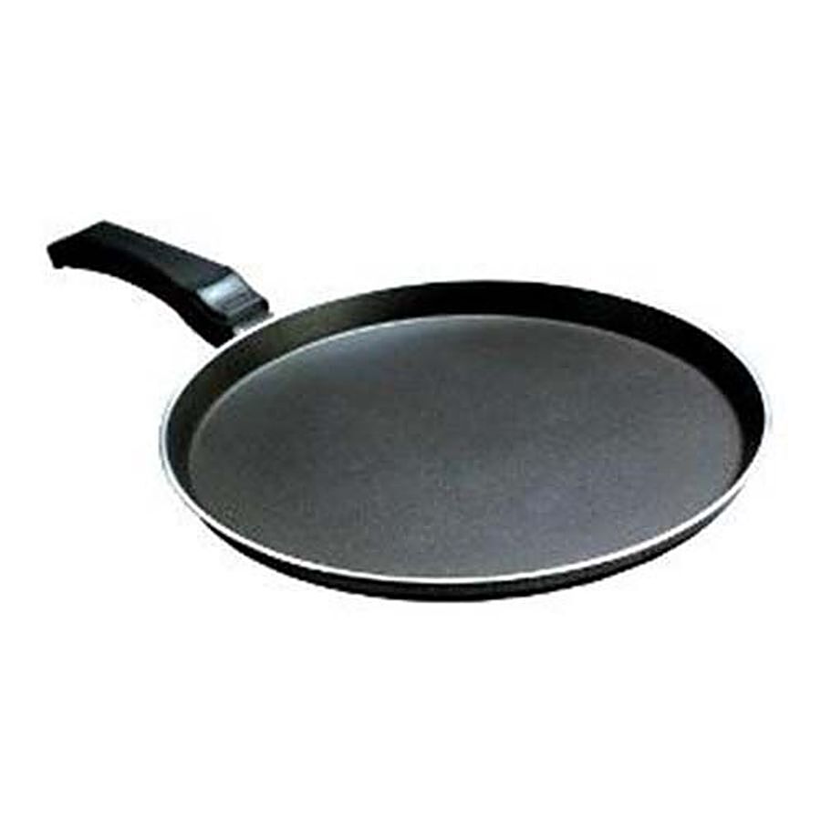 Buy Hawkins Futura Hard Anodised Aluminium Flat Tawa - Induction Base, 26  cm, 4.88 mm, Stainless Steel Handle, IAFT26 Online at Best Price of Rs 1300  - bigbasket