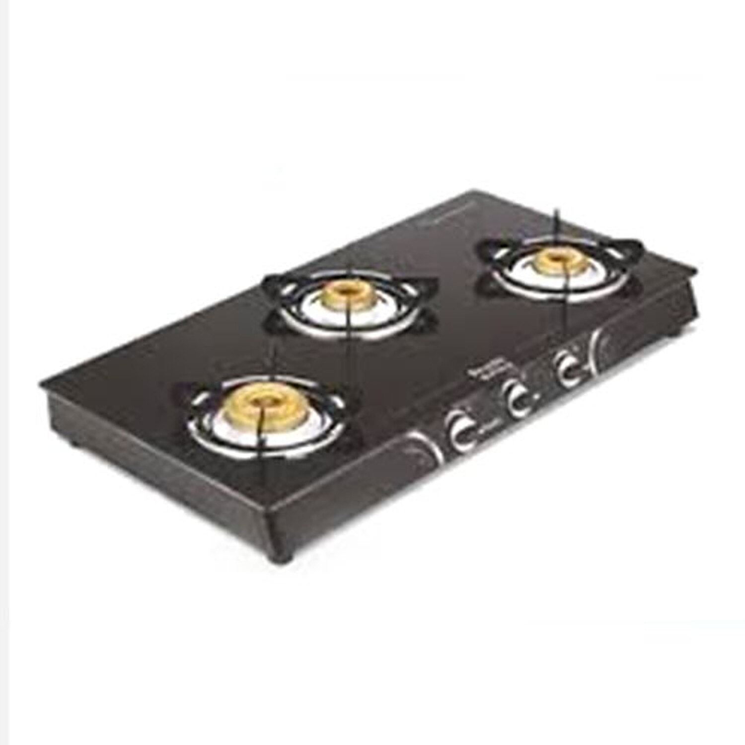 preethi glass top 3 burner sparkle