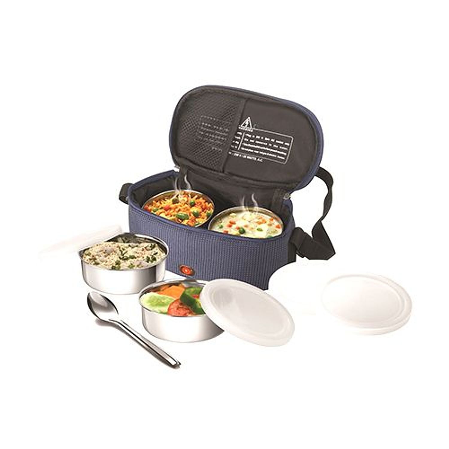 Buy Big Plastics Electric Hot Lunch Box - Steel Online at Best Price of Rs  null - bigbasket