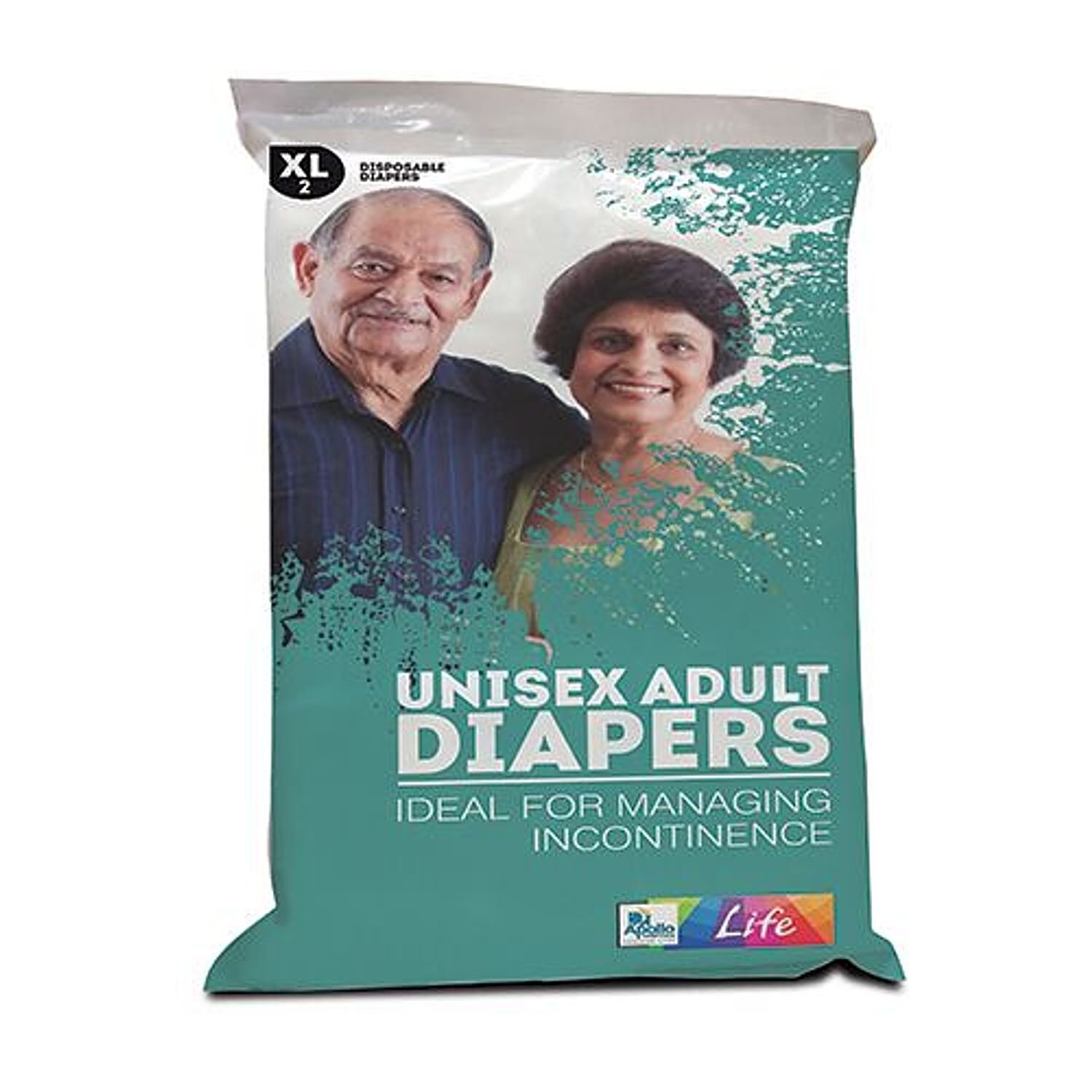 Buy Apollo Pharmacy Uni Sex Adult Diapers - Xl (Ideal For Managing  Incontinence), Apa0056 2 pcs Online at Best Price. of Rs null - bigbasket