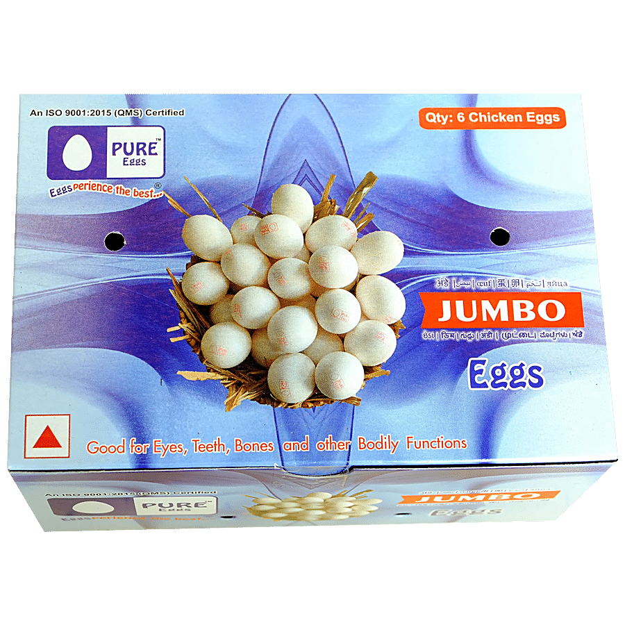 Buy Fresho Farm Eggs - Jumbo, Large, Antibiotic Residue-Free Online at Best  Price of Rs 99 - bigbasket