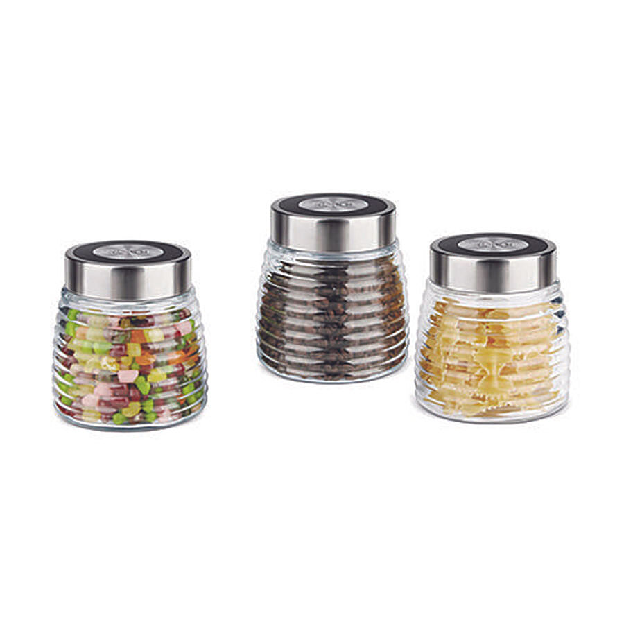 Buy Yera Small Jars Set With Printed Lids Online at Best Price of Rs 119 -  bigbasket