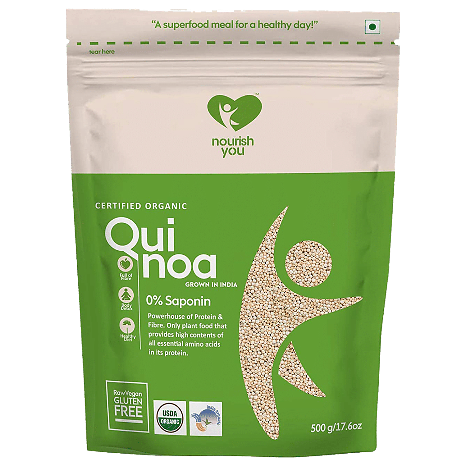 Quinoa, white, Smart Organic, 500 g