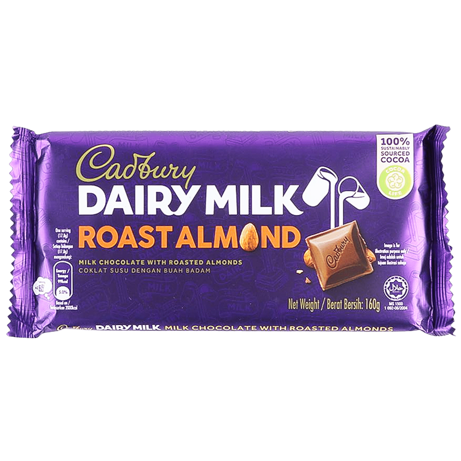 Cadbury almond clearance