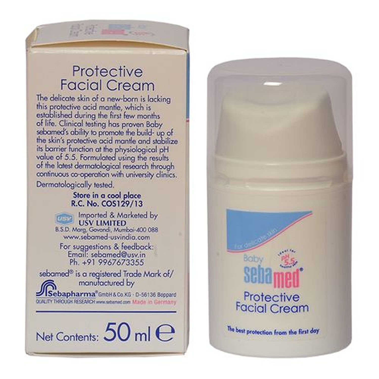 Sebamed baby facial cream hot sale 50ml