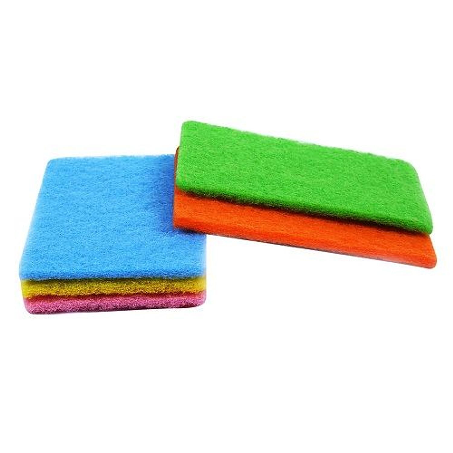 DISH WASH SCRUBBER , SPONGE SCRUBBER FOR UTENSILS , KITCHEN SCRUBBER FOR  MULTIPURPOSE USE PACK OF 12 PCS