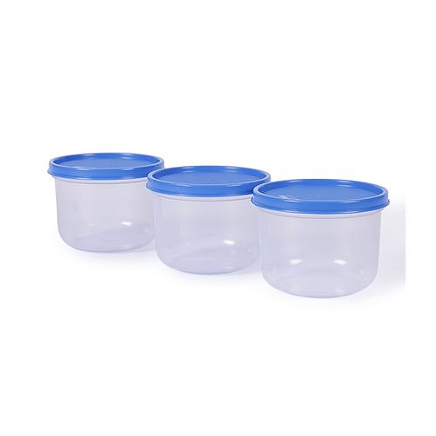 Buy Polyset Magic Seal Storage Containers - Plastic, Square, Royal Blue,  High Quality, Sturdy Online at Best Price of Rs 275 - bigbasket