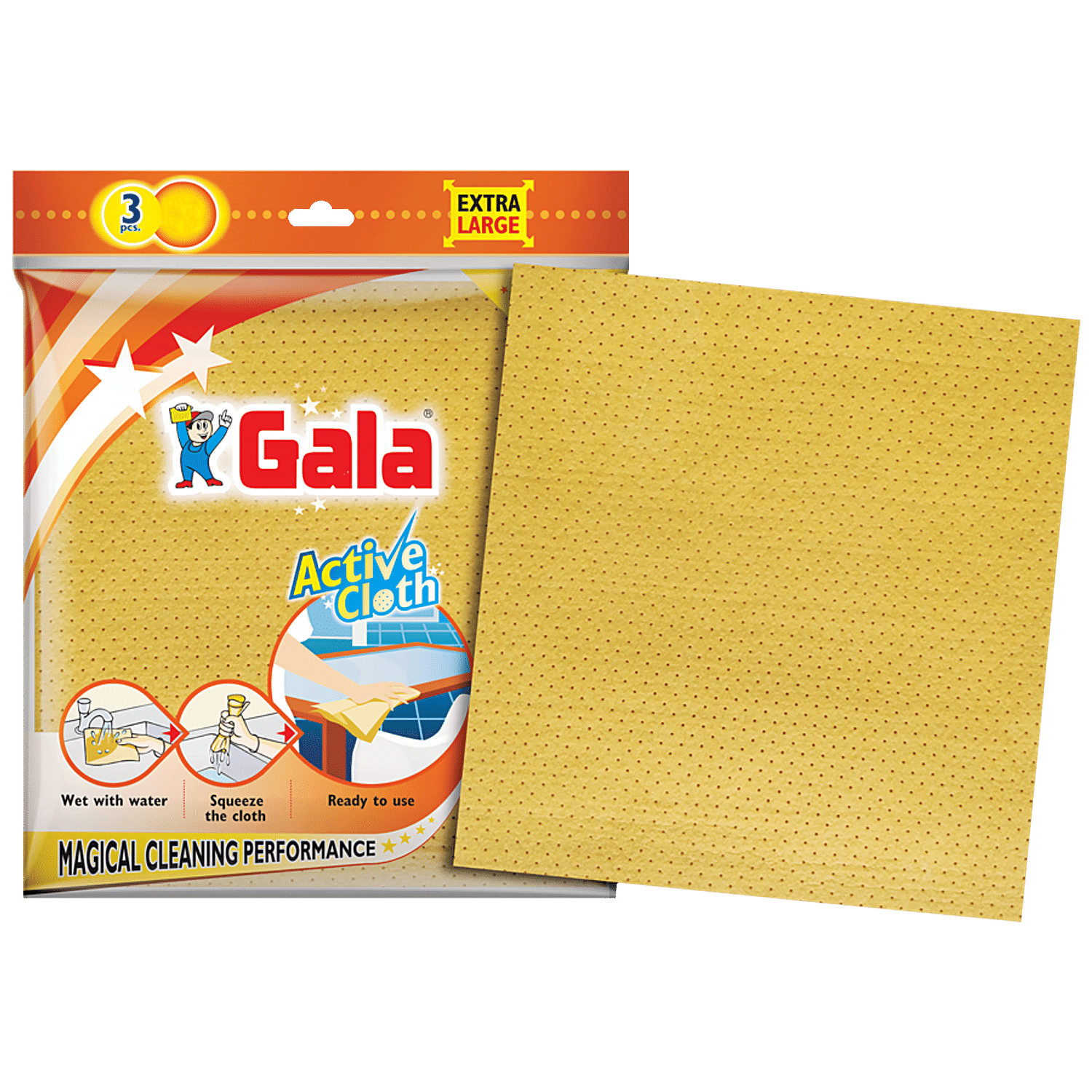 Buy Gala 2-In-1 Microfiber Magic Cloth Online at Best Price of Rs 175 -  bigbasket