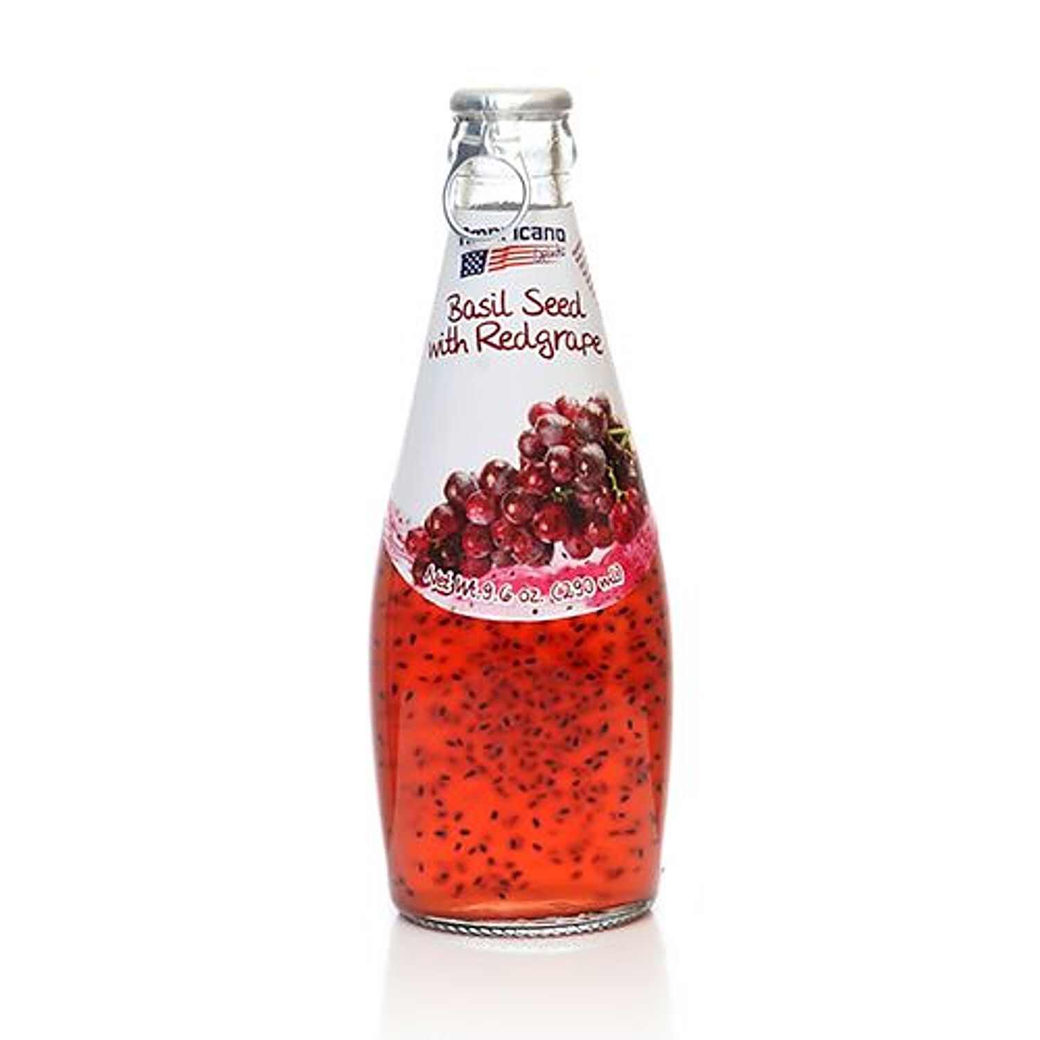 Americano Basil Seed Drinks Redgrape 290 ml