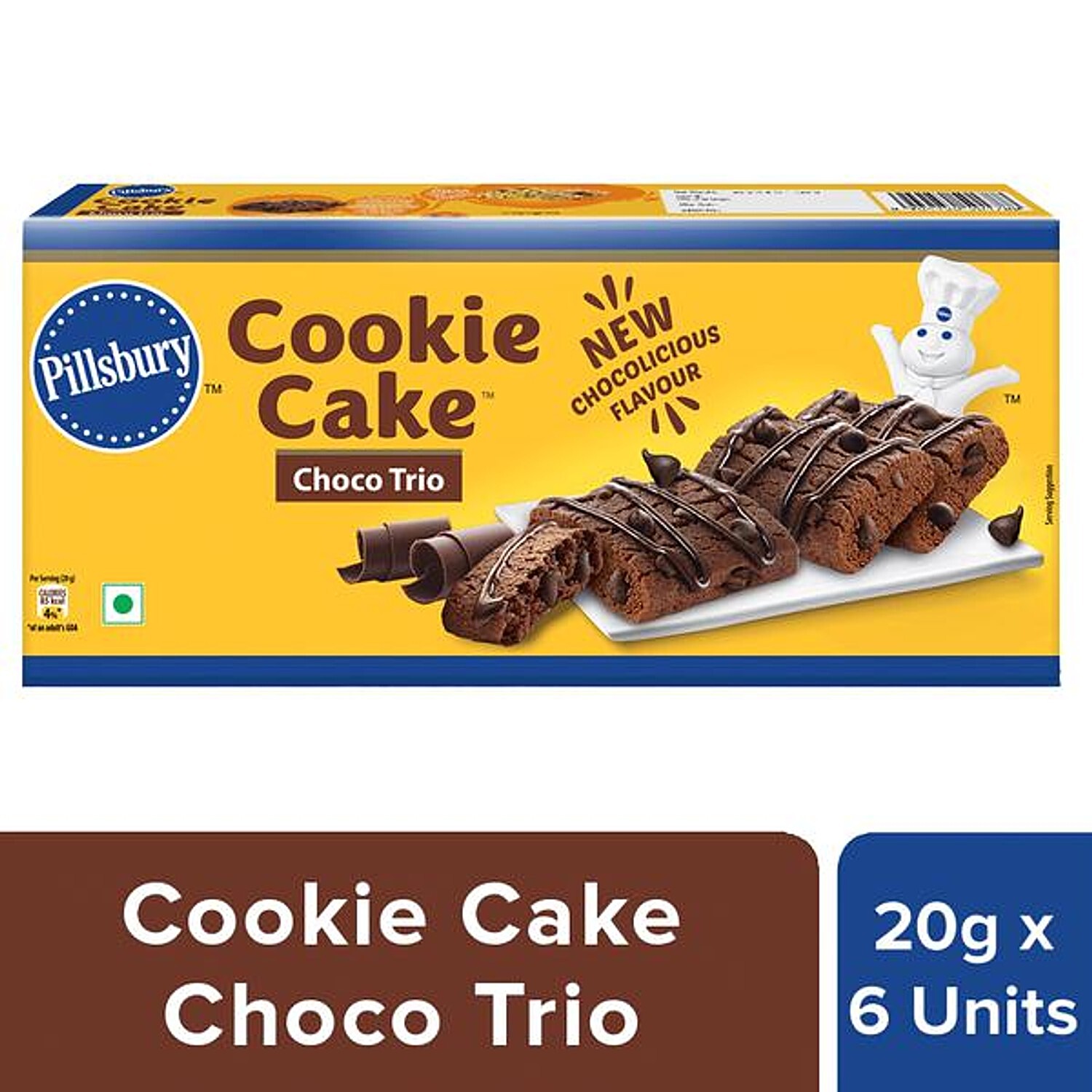 Cookie on sale cake pillsbury