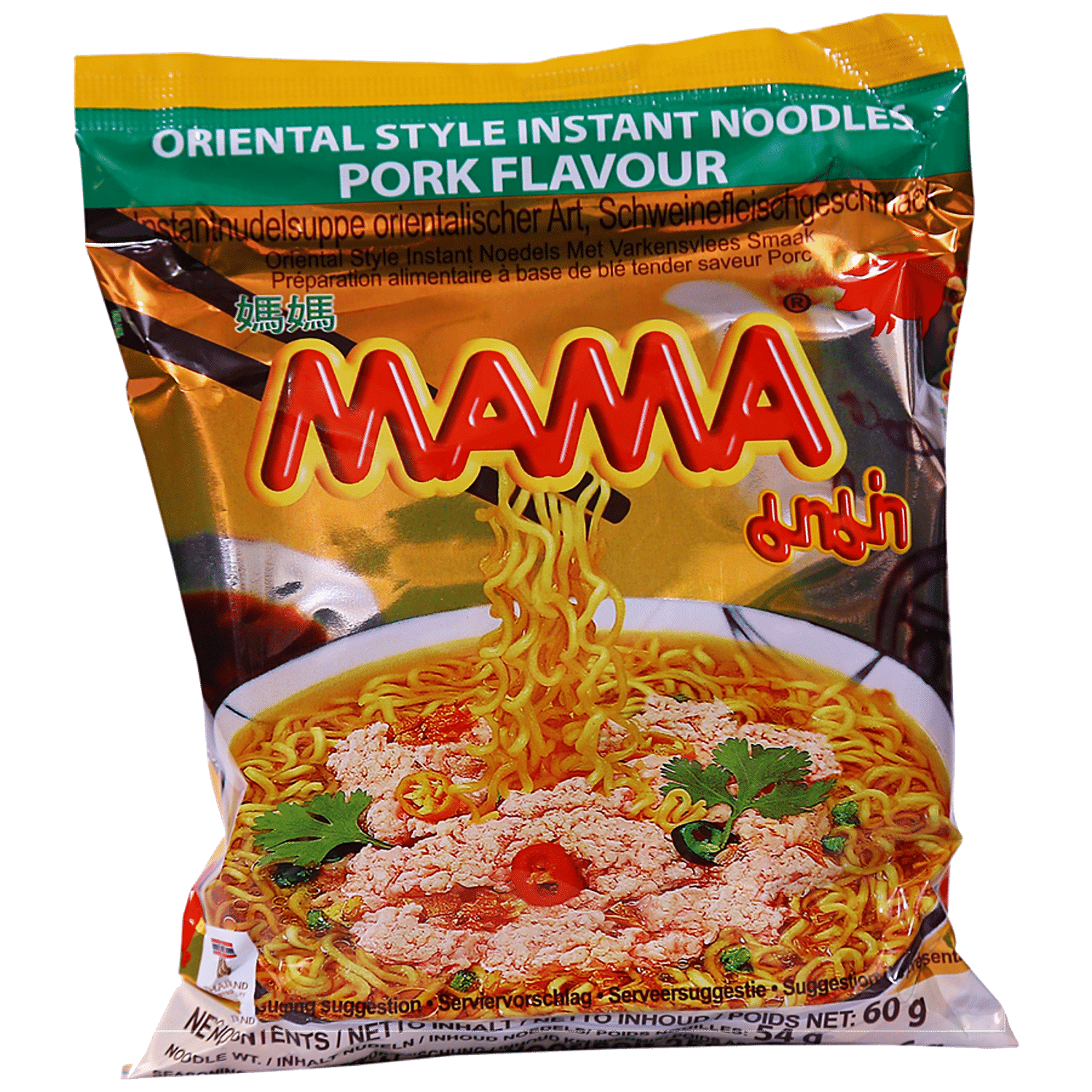 Mama instant ramen noodles with chinese duck 60gr