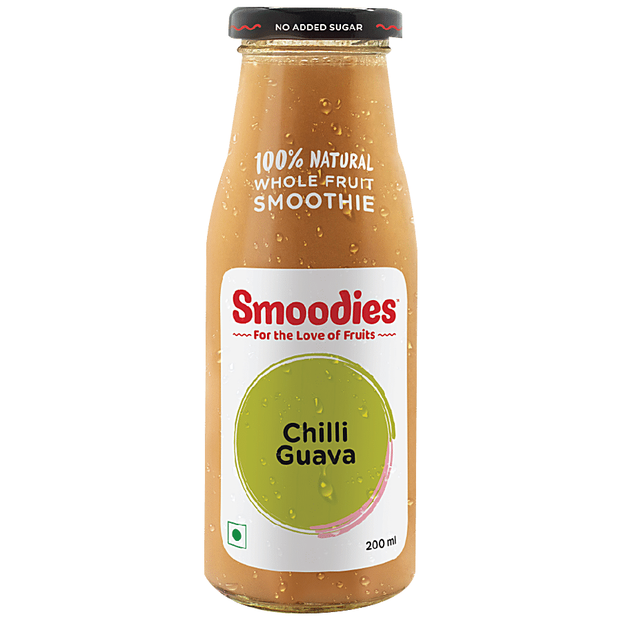 Buy Smoodies 100 Fruit Smoothie Smoodies Groovy Guava 210 Ml Online At Best  Price of Rs 100 - bigbasket