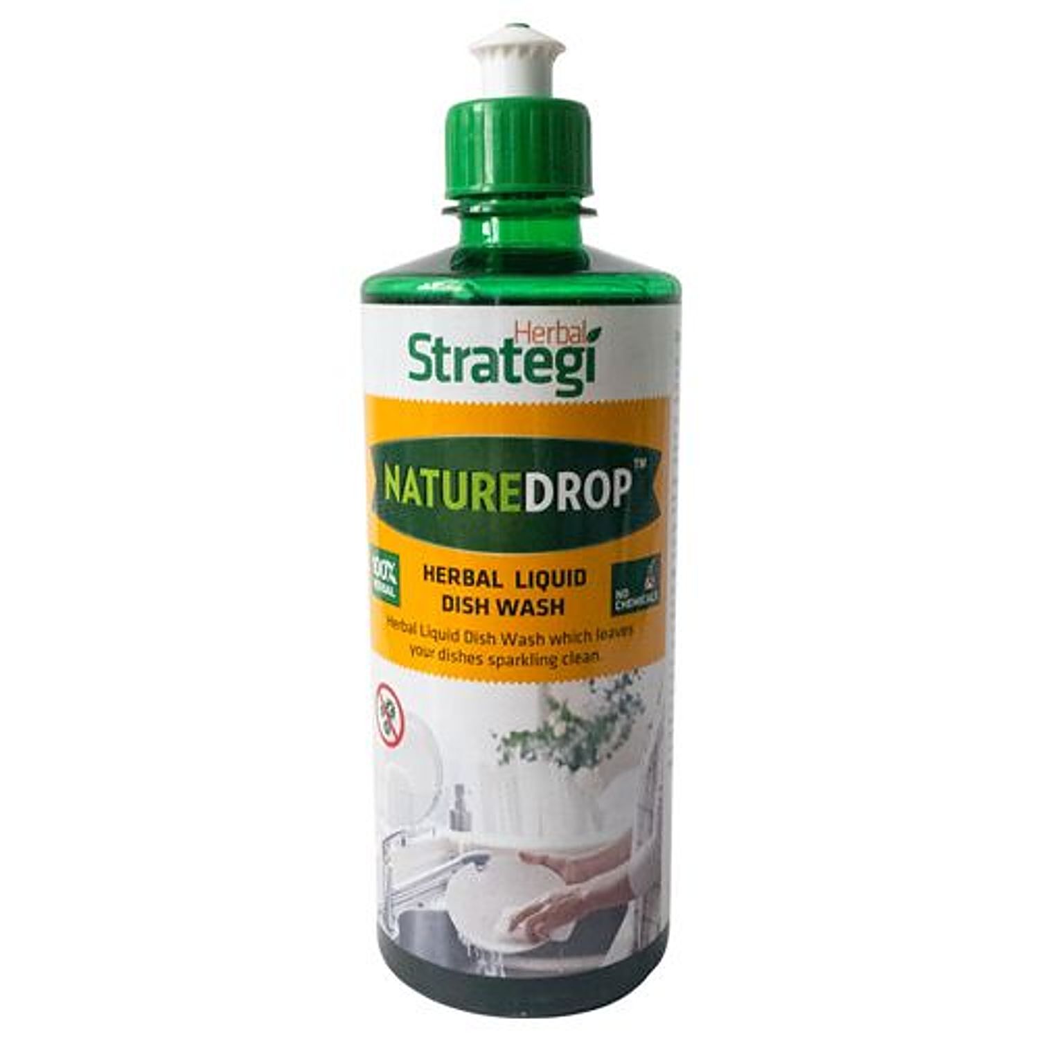 Buy Natural Dishwashing Liquid Online - Size 500 ml, 1 ltr, 2 ltr, 5 ltr –  Herbal Strategi