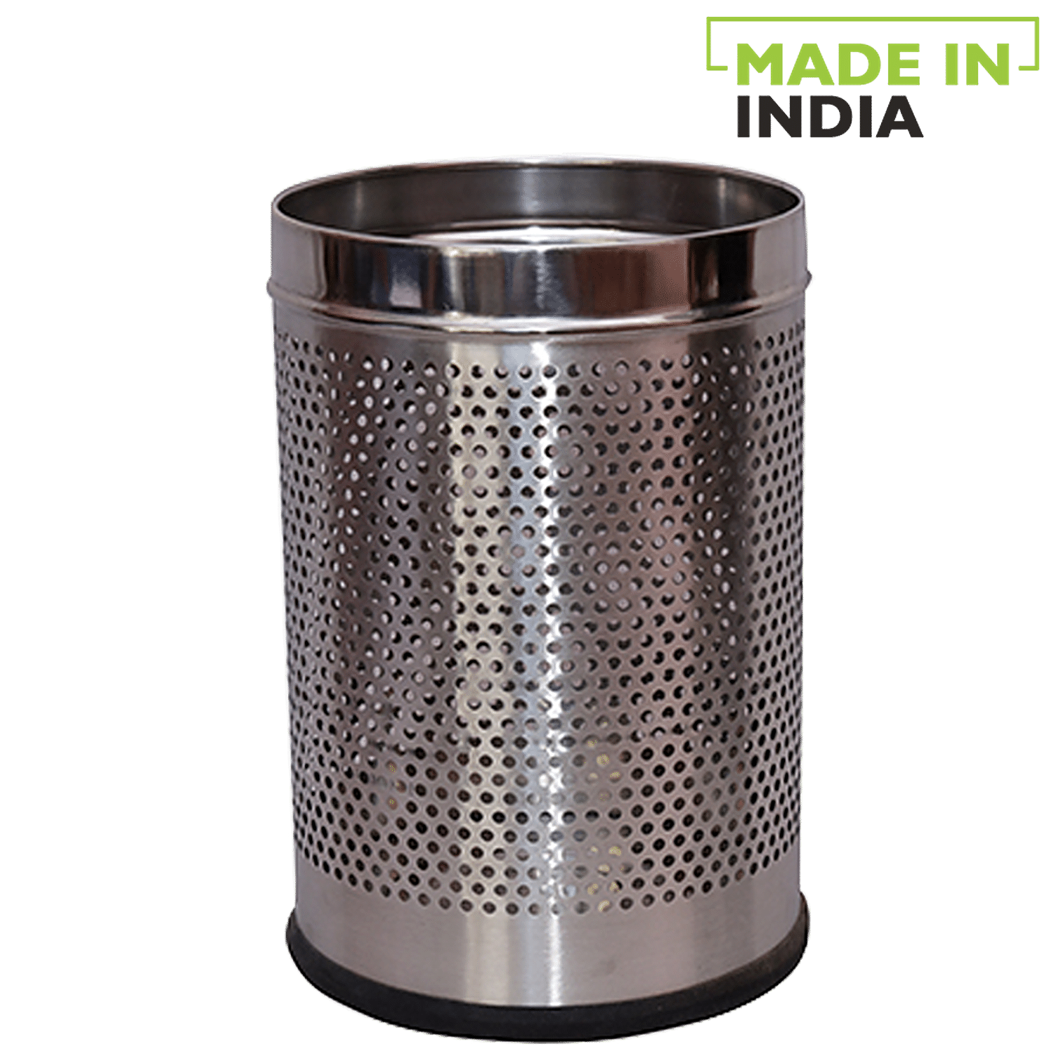 Steel waste clearance bin