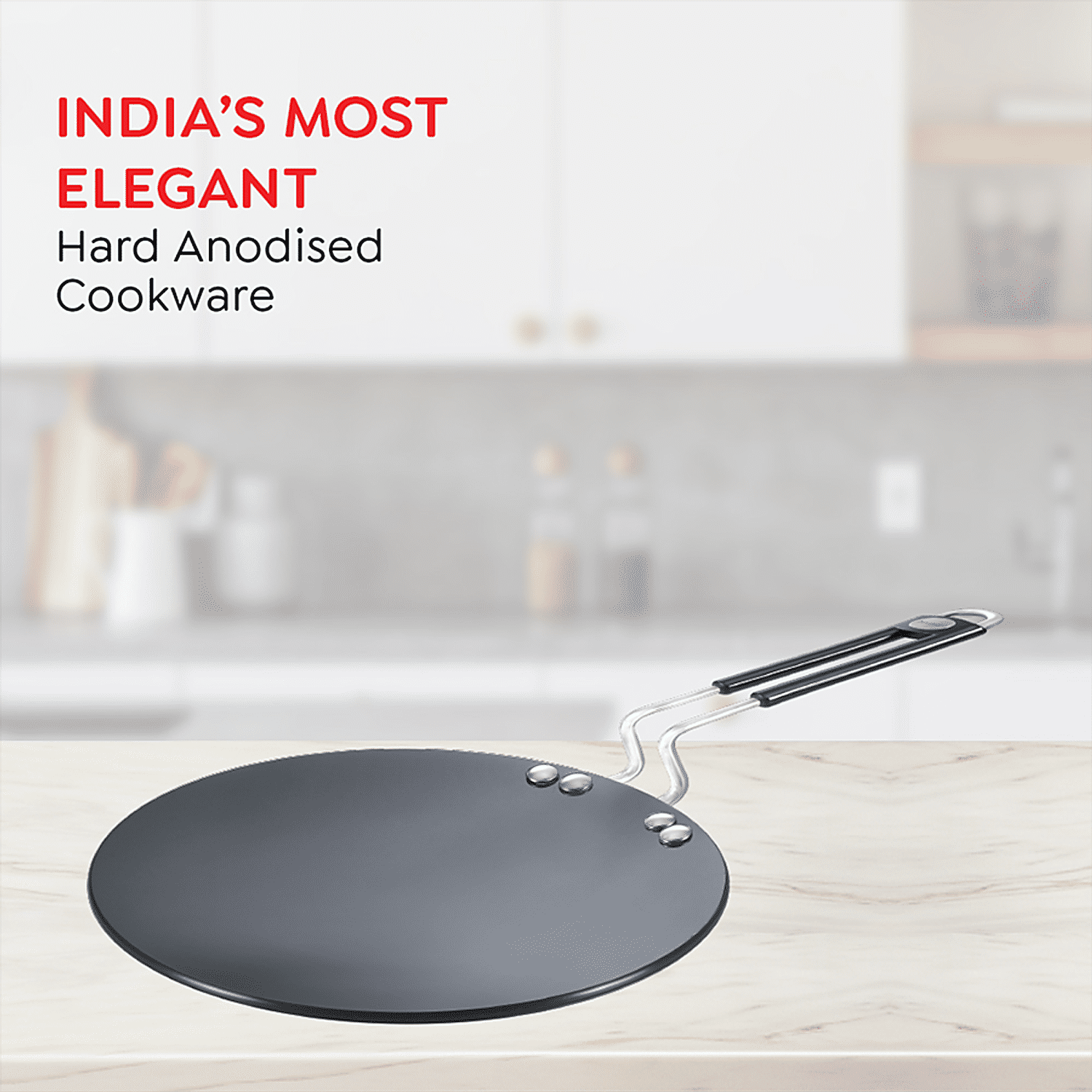 Prestige Hard Anodised Plus Non-Stick Chapati Tawa Griddle