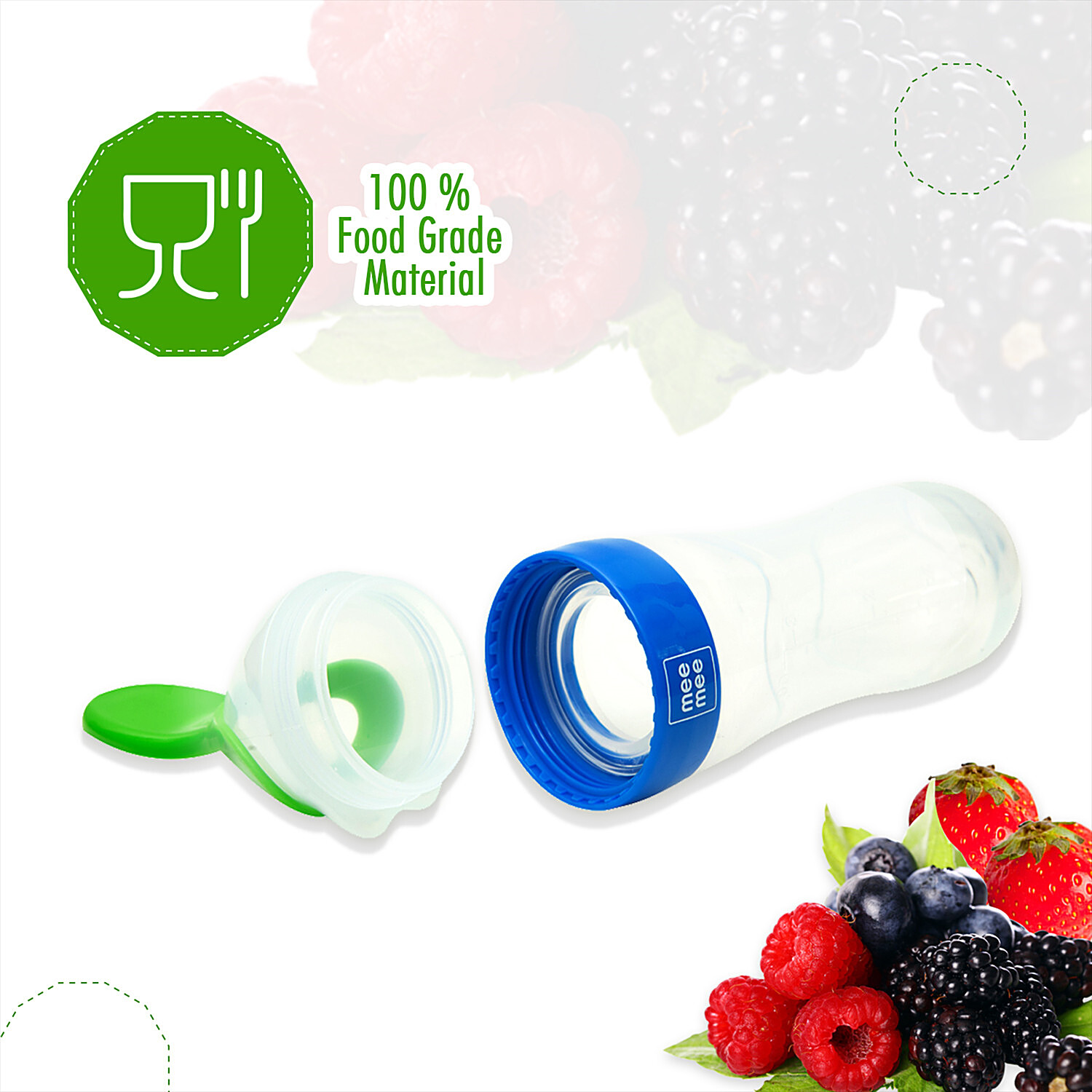 Mee mee squeezy 2024 silicone food feeder