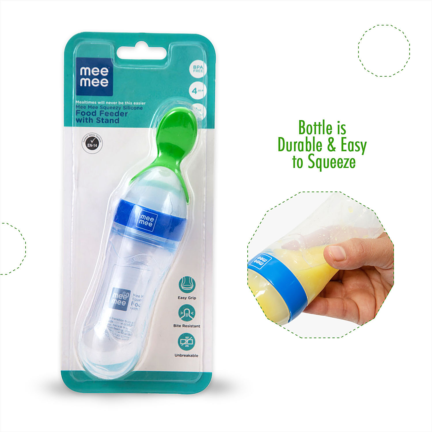 New Infant Babies Liquid Food Cereals Feeder Utensils Safety Tools Newborn  Squeeze Feeding Bottle Silicone Food