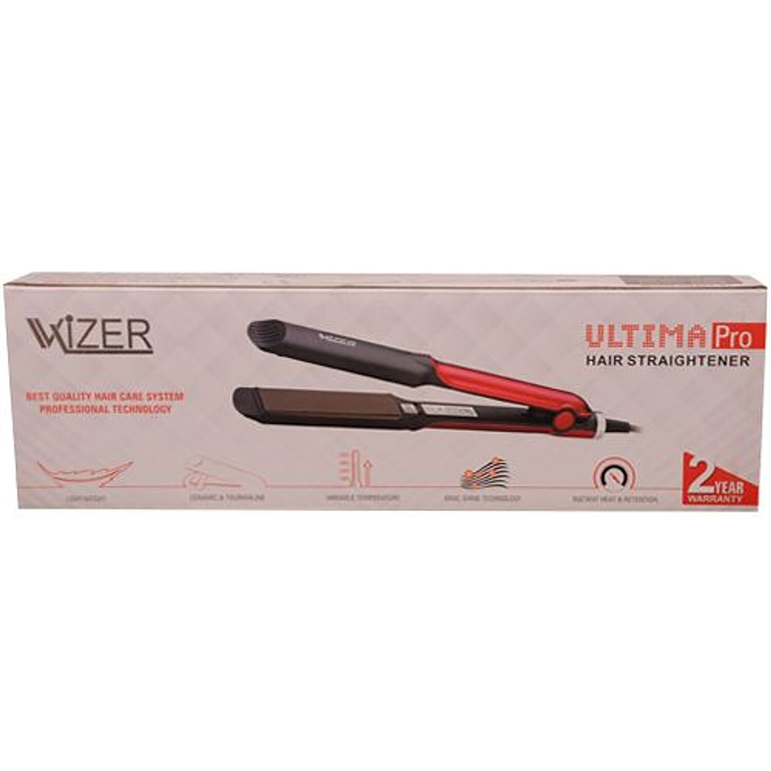 Wizer hair outlet straightener